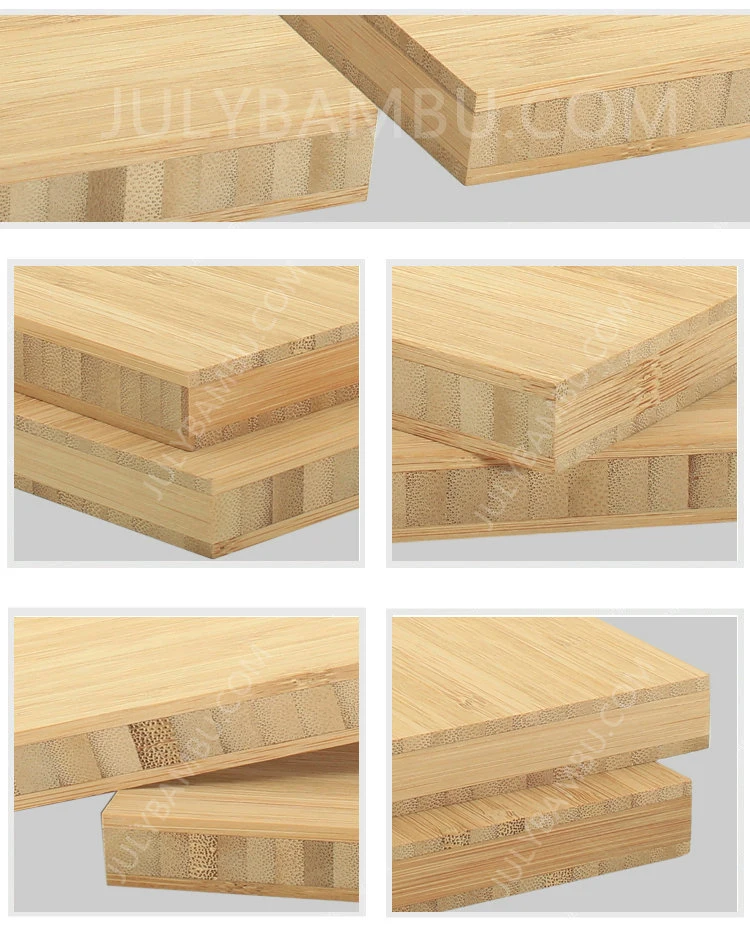 Bamboo Wood Sheets 3 Layers Carbonized Vertical Horizontal 18mm 6.35mm Cut to Size