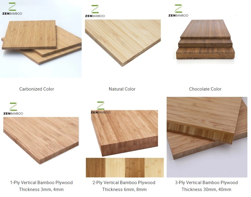 20mm Solid Bamboo Laminated Plywood First Choice for Premium Furniture