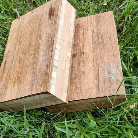 Encimera de bambú tejido trenzado de 40 mm, Tablero, Encimera de cocina, Encimera, Encimera, Longitud: 1850 mm y 2440 mm