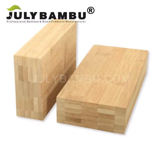 Hojas de chapa de bambú Carbonized Horizontal 6 capas 45 mm para Longboard Deck