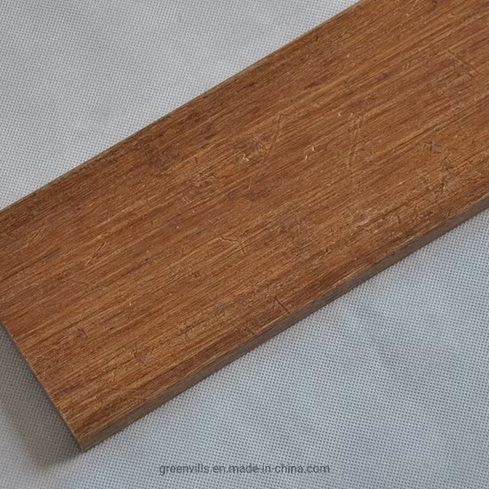 Tarima exterior grabada en relieve de grano de bambú, tarima de piscina resistente al agua