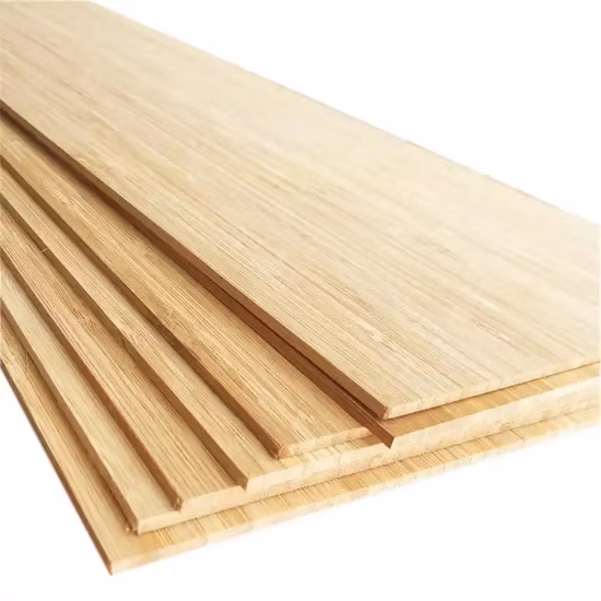 Panel de muebles de 5 mm- 30 mm Hoja de paneles de bambú natural de tableros tejidos hilo laminado