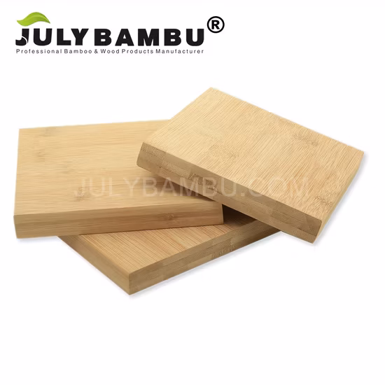 con Certificación Fsc Panel de Madera de Bambú Carbonizado Horizontal 3 Capas 12mm